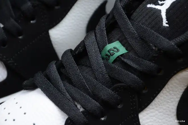Reps TB Jordan Air Low Mystic Green 1 White 553558-113 Black 0506